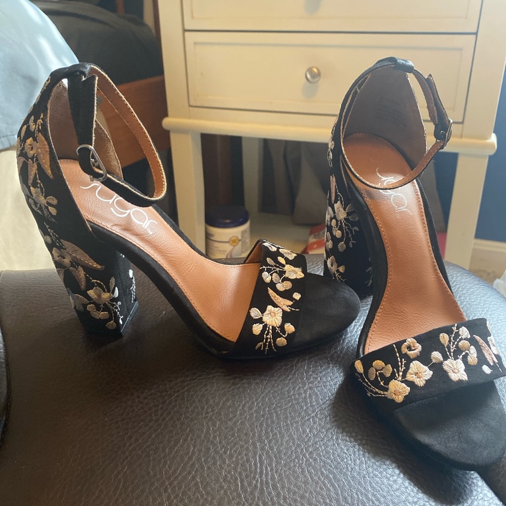 Black sugar heels.